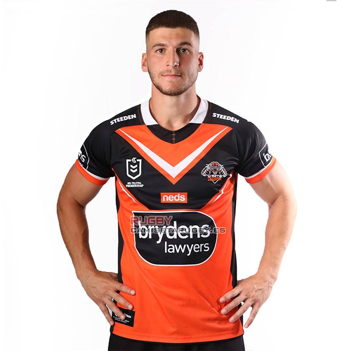 Camiseta Wests Tigers Rugby 2021 Segunda